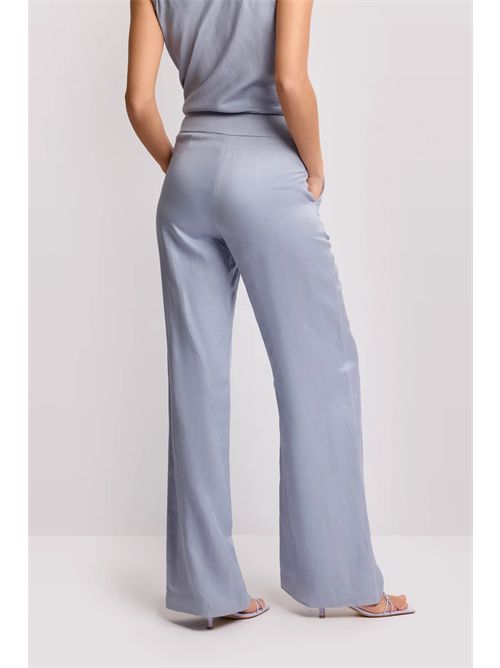 Pantaloni wide-leg a vita alta - Pantalone DUENDE KOCCA | DUENDE/72233